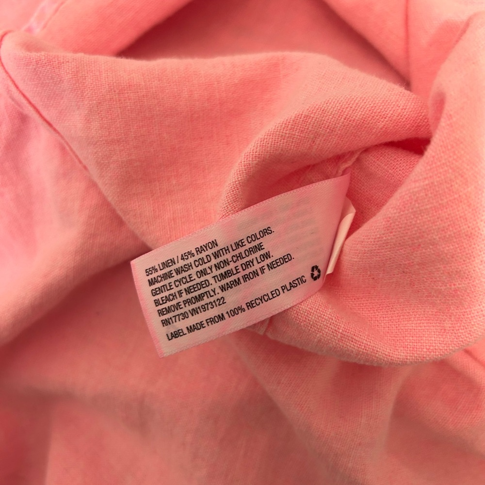 Universal Thread Part Linen Button Down Xxl - image 4